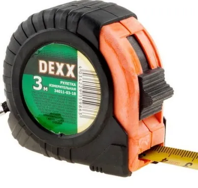 Купить Рулетка 3м/18мм, прорезиненный корпус, Mirax в интернет-магазине Akvilon.kz