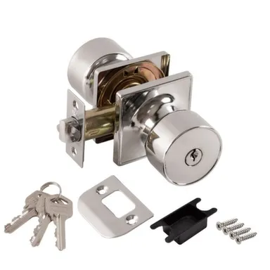 Купить Ручка защелка DK772/BL CP-ET, с ключом и фиксатором, хром, Punto в интернет-магазине Akvilon.kz