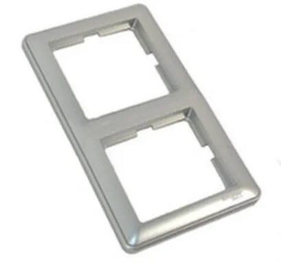 Купить Рамка 2-местная Schneider Electric W59 Матовый хром в интернет-магазине Akvilon.kz