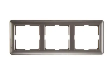 Купить Рамка 3-местная Schneider Electric W59 Шампань в интернет-магазине Akvilon.kz