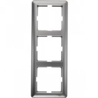 Купить Рамка 3-местная Schneider Electric W59 Матовый хром в интернет-магазине Akvilon.kz