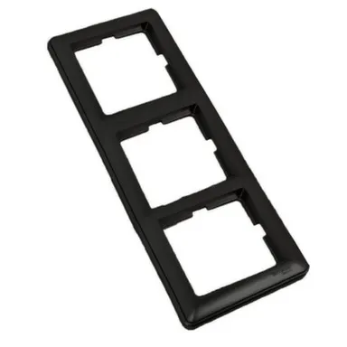 Купить Рамка 3-местная Schneider Electric W59 Черный бархат в интернет-магазине Akvilon.kz