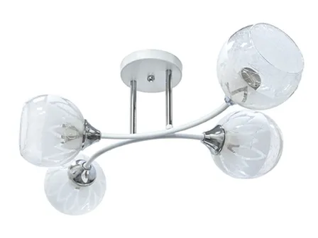 Купить Люстра Каскад 141353, белая, Е27, 60 Вт, Галлоп в интернет-магазине Akvilon.kz