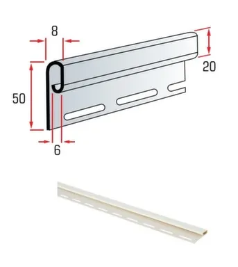 Купить Планка финишная Альта Профиль 3000 мм Аляска Сэнд в интернет-магазине Akvilon.kz