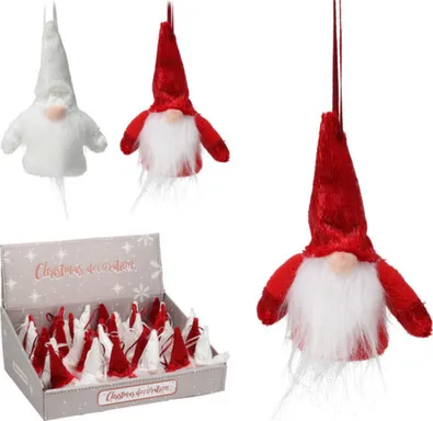 Купить Подвесная декорация Гном, разм. 5,5x5,5x110см, в асс, Koopman в интернет-магазине Akvilon.kz