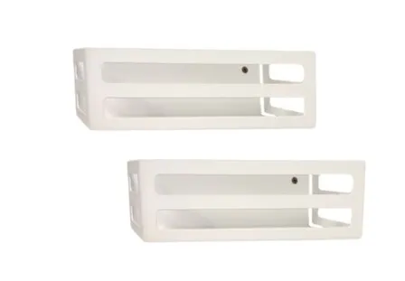 Купить Набор полок, 2 шт, белые, 250 мм, HitMix в интернет-магазине Akvilon.kz