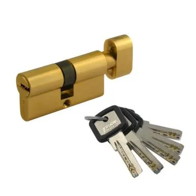 Купить Цилиндровый механизм асимметричный ЛПУВ-80 45-35 мм латунь, Нора-М в интернет-магазине Akvilon.kz