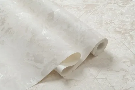 Купить Обои виниловые на флизелиновой основе Турмалин, база, светло-бежевый, 1,06x10 м, Артекс в интернет-магазине Akvilon.kz