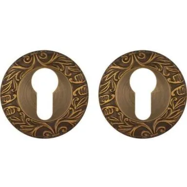 Купить Накладка под цилиндр ET SM AB-7 матовая бронза, Fuaro в интернет-магазине Akvilon.kz