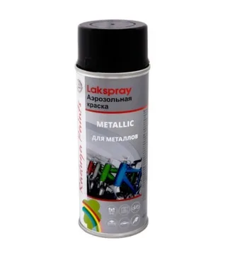 Купить Аэрозольная краска Радуга общего применения металлик голубая 400 мл в интернет-магазине Akvilon.kz