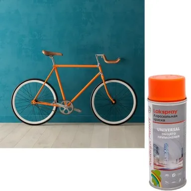 Купить Аэрозольная краска Радуга общего применения оранжевая 400 мл в интернет-магазине Akvilon.kz