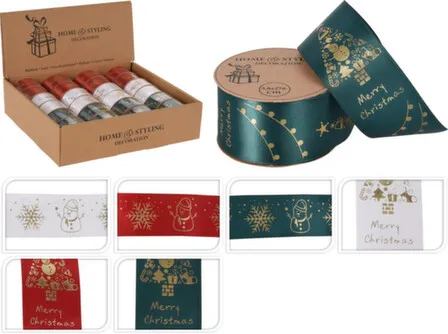 Купить Лента для декорирования и упаковки, 3,8x270 см, в ассортименте, Koopman в интернет-магазине Akvilon.kz
