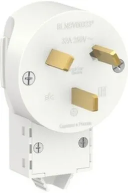 Купить Вилка силовая для подключения электроплит, 2Р+N, 1 фаза, Schneider Electric в интернет-магазине Akvilon.kz