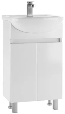 Купить Тумба напольная Норма без ящика с умывальником Уют 50 см, Домино в интернет-магазине Akvilon.kz Купить Тумба напольная Норма без ящика с умывальником Уют 50 см, Домино в интернет-магазине Akvilon.kz