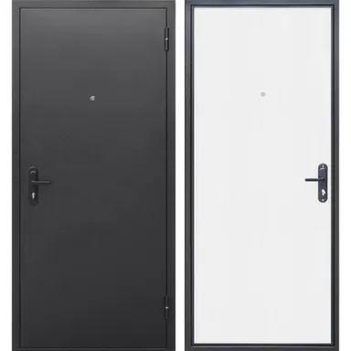 Купить Дверь металлическая Стройгост 5 РФ беленый дуб 860мм 860 Правое в интернет-магазине Akvilon.kz