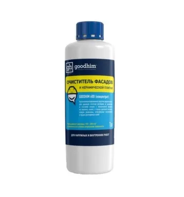 Купить Очиститель фасадов и керамической плитки Goodhim 600, концентрат 1:5, 1 л, Goodhim в интернет-магазине Akvilon.kz