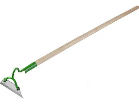 Купить Мотыга из нержавеющей стали с черенком 150x50 мм, Росток в интернет-магазине Akvilon.kz