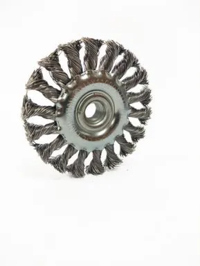 Купить Щетка для УШМ 100 мм, "Плоская", крученая, IVT в интернет-магазине Akvilon.kz