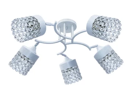 Купить Люстра Каскад 151390, белая, Е27, 60 Вт, Галлоп в интернет-магазине Akvilon.kz