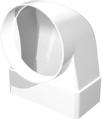 Купить Соединительное колено 60x120/100мм, Era в интернет-магазине Akvilon.kz