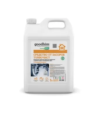 Купить Средство от засоров Turboчист, 5 л, Goodhim в интернет-магазине Akvilon.kz