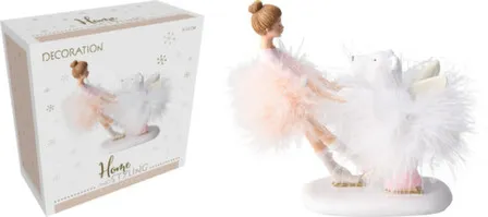 Купить Статуэтка Девочка с медведем, 17x6,3x14,5 см, Koopman в интернет-магазине Akvilon.kz