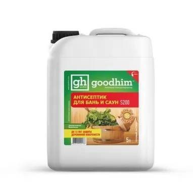 Купить Антисептик для бань и саун S200, 5 л, Goodhim в интернет-магазине Akvilon.kz