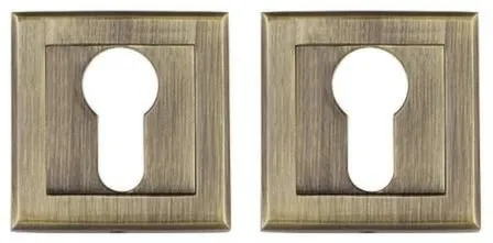 Купить Накладка под цилиндр QL Punto Зеленая бронза в интернет-магазине Akvilon.kz