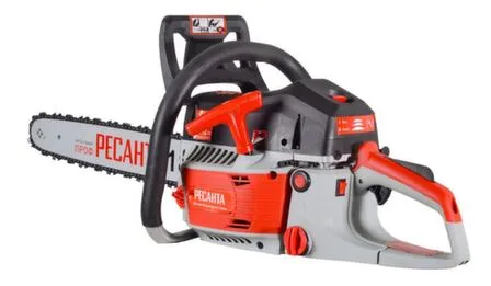 Купить Пила цепная бензиновая 450 мм, 45 см3 (2,3 кВт), Ресанта в интернет-магазине Akvilon.kz