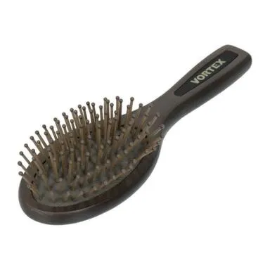 Купить Расческа деревянная, массажная 18x5,4x3см с пластиковыми зубчиками, VORTEX в интернет-магазине Akvilon.kz