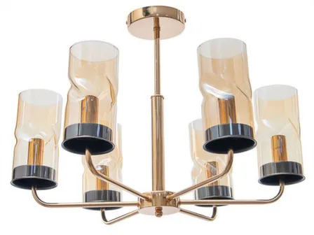 Купить Люстра Каскад 161193, золото, Е14, 60 Вт, Галлоп в интернет-магазине Akvilon.kz