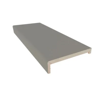 Купить Наличник ПВХ Бархат серый 80x23x2200 мм Убертюре в интернет-магазине Akvilon.kz