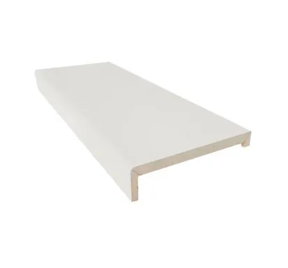 Купить Наличник ПВХ Бархат белый 80x23x2200 мм Убертюре в интернет-магазине Akvilon.kz