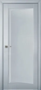 Купить Дверь межкомнатная Перфекто 105 Остекленное Бархат светло-серый 700 UBERTURE в интернет-магазине Akvilon.kz