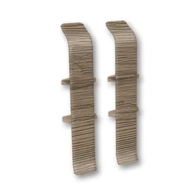 Купить Соединитель для плинтуса 205 Дуб капучино 2 шт, Deconika в интернет-магазине Akvilon.kz