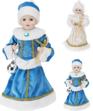 Купить Декорация Снегурочка, 16x12x37 см, в ассортименте, Koopman в интернет-магазине Akvilon.kz