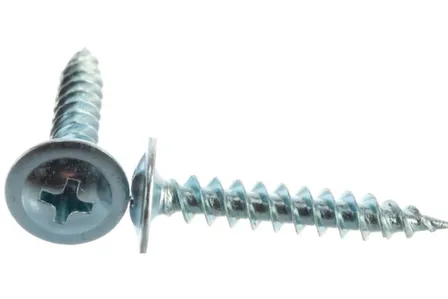 Купить Саморезы для тонк. пластин 4,2x25 (белый цинк 16 шт), Стройбат в интернет-магазине Akvilon.kz