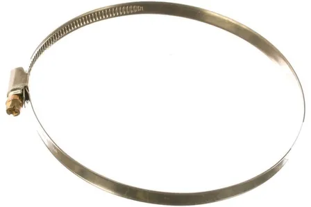 Купить Хомут червячный 5" (105-127мм) (белый цинк), Стройбат в интернет-магазине Akvilon.kz