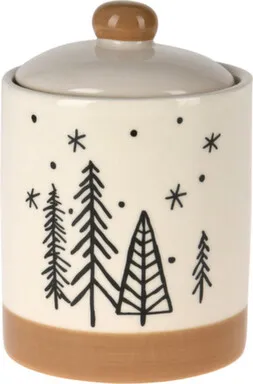 Купить Банка для хранения с крышкой 10x10x14см, Koopman в интернет-магазине Akvilon.kz