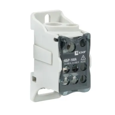 Купить Блок клеммный КБР на DIN-рейку в корпусе 160А EKF в интернет-магазине Akvilon.kz