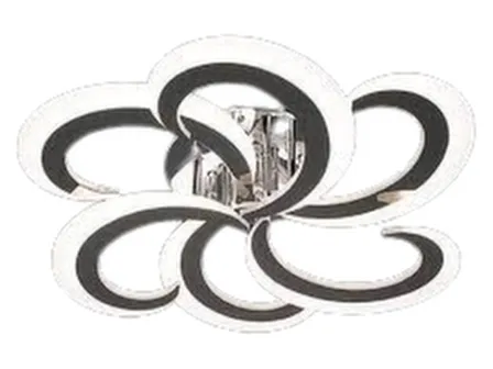 Купить Люстра светодиодная Галактика 100 Вт, хром, ф 520x120 мм, Галлоп в интернет-магазине Akvilon.kz