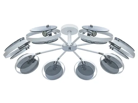 Купить Люстра Каскад 181900, белая, Е14, 60 Вт, Галлоп в интернет-магазине Akvilon.kz