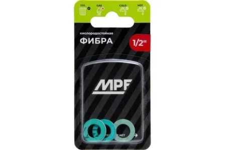 Купить Прокладка из фибры MPF 1/2" (3 шт.), MP в интернет-магазине Akvilon.kz
