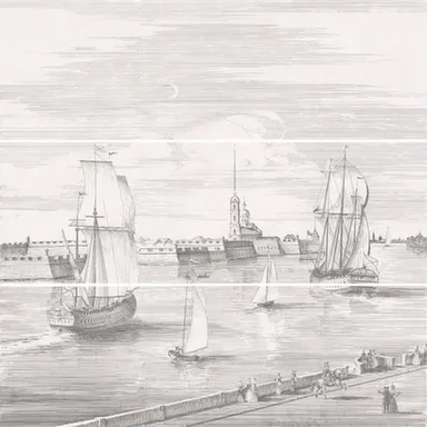 Купить Панно Город на воде SPb (3 плитки) 75x75 см, Кerama Мarazzi в интернет-магазине Akvilon.kz