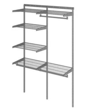 Купить Гардеробная система G120 Optima графит 2050x1300x450 мм в интернет-магазине Akvilon.kz