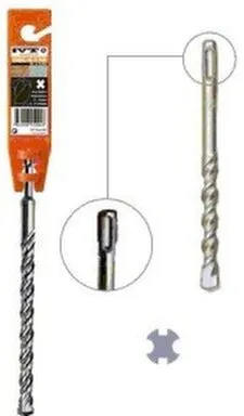 Купить Бур по бетону, SDS plus, Ø8, 460 мм, IVT в интернет-магазине Akvilon.kz