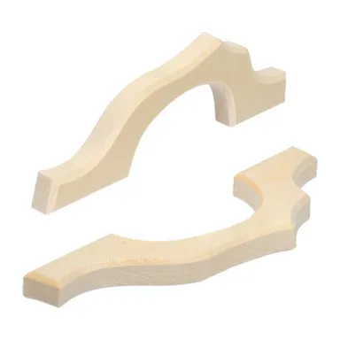 Купить Ручка дверная "Конек", (в комплекте 2 шт.) из лиственных пород "Банные штучки" в интернет-магазине Akvilon.kz