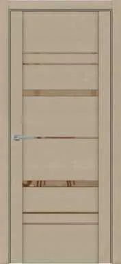 Купить Дверь межкомнатнаяUniLine 30027 бронз.зеркало Убертюре Кремовый 600 в интернет-магазине Akvilon.kz