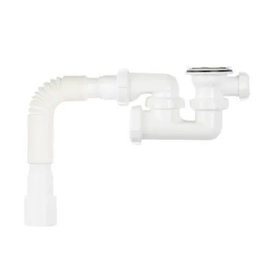 Купить Сифон для душевого поддона 1 1/2"х40/50мм регулируемый, Aquant в интернет-магазине Akvilon.kz