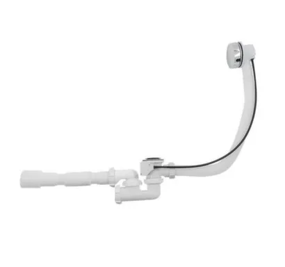 Купить Сифон для ванны 1 1/2"х40/50 полуавтомат, Aquant в интернет-магазине Akvilon.kz